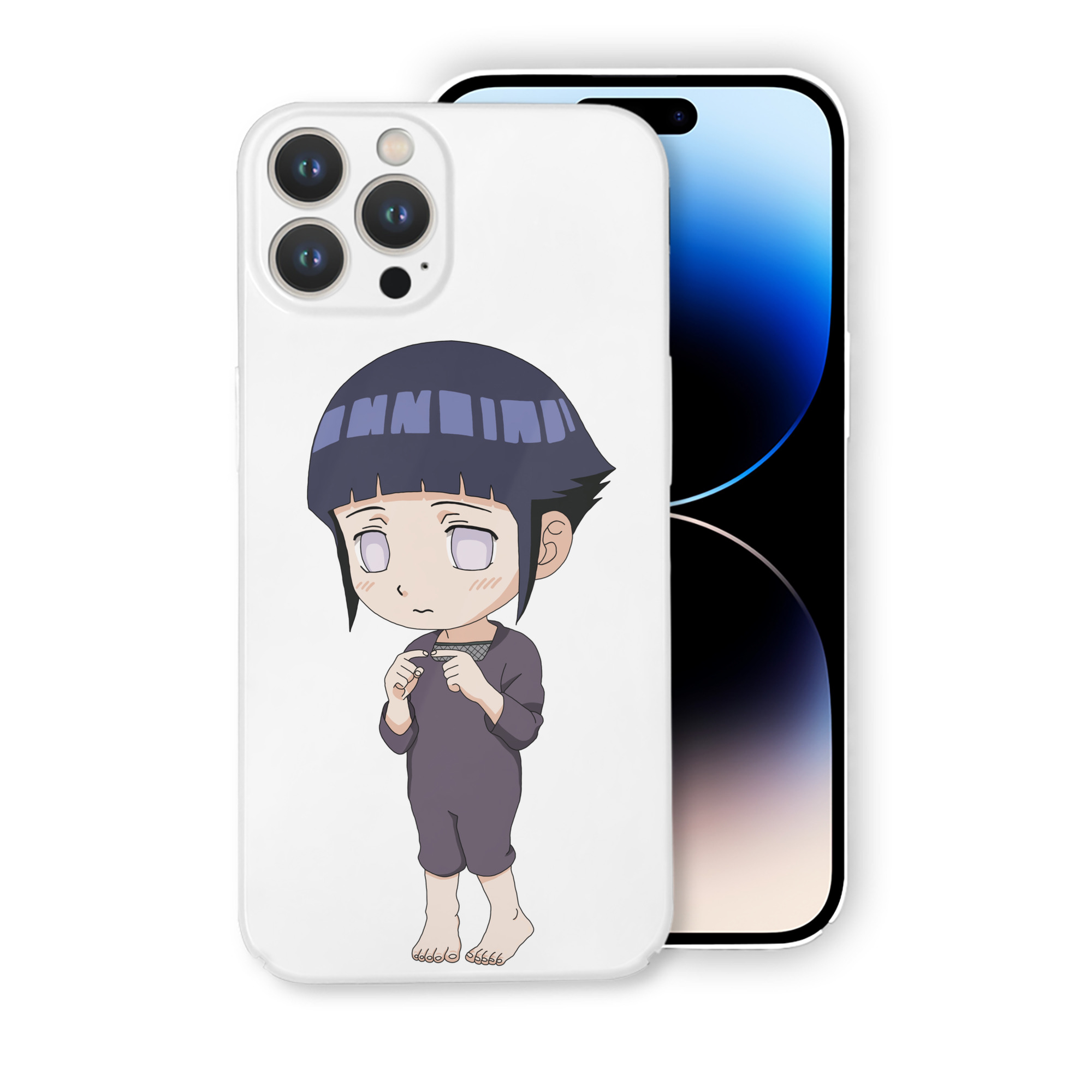 （画像用） NARUTO -ナルト- 日向ヒナタ Hyūga Hinata 【iPhone 14シリーズ対応】ハードケース